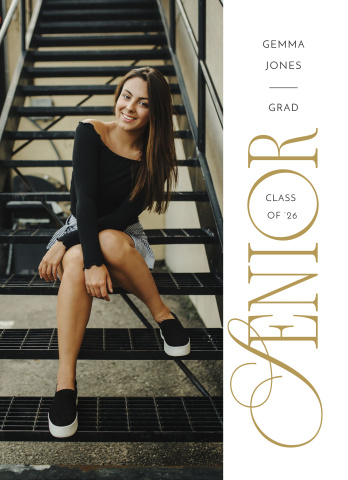 The Senior Type Acrylic Block